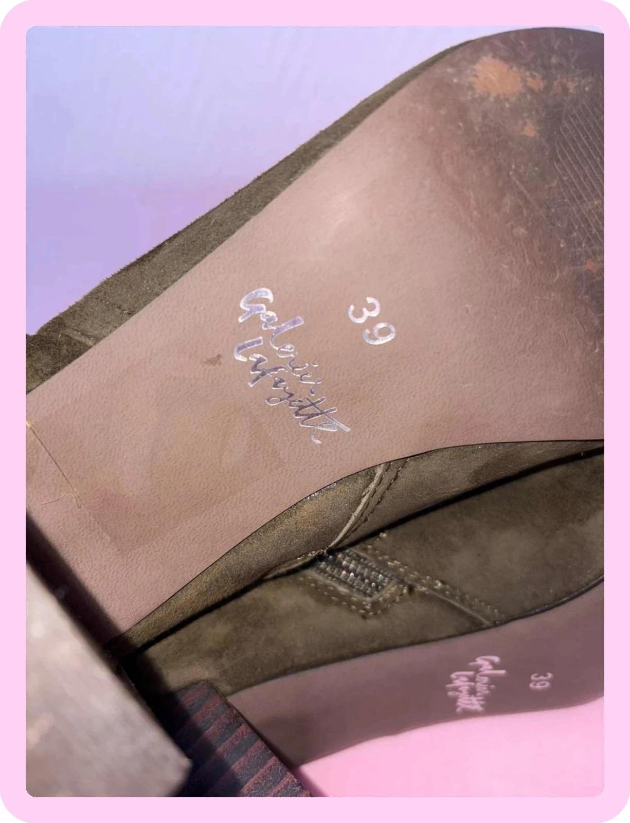 Women's ankle boots Galeries Lafayette, size 39 – photo 11